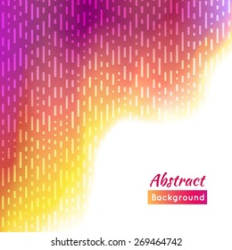 Vector background illustration. Smooth play of color. 