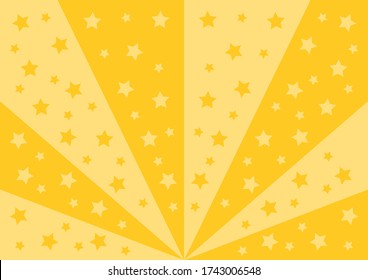 Vector background illustration of star design. 