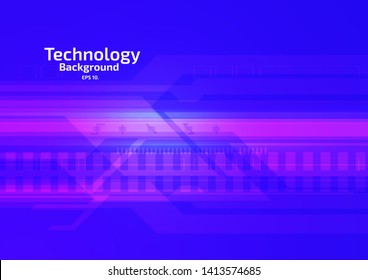 Vector background illustration Straight lines and gradients, modern technology concepts