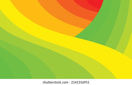 Vector background illustration of texture color green