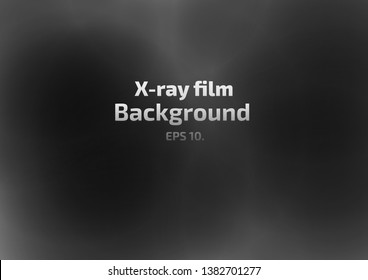 Vector background illustration X-ray film concept