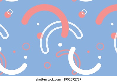 vector background illustrations created from various geometric shapes