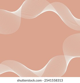 Vetor fundo ilustration.Wavy fluindo curva padrão por colorida gradiente azul roxo rosa no fundo branco.Abstract meio-tom fundo com ondulado