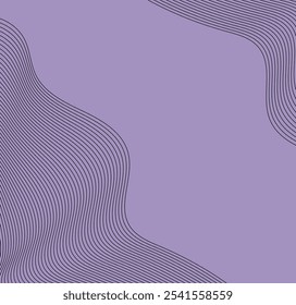 Ilustración de fondo de Vector. Patrón ondulado de curva fluida por gradiente colorido azul púrpura rosa sobre fondo blanco. Fondo de semitono Abstractas con ondulado