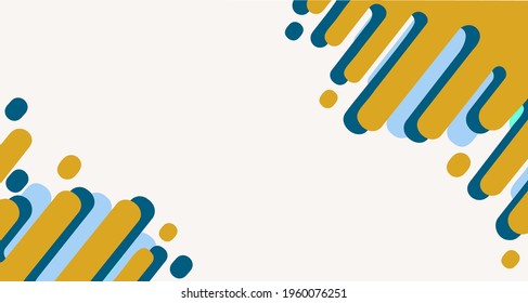 Vector background. The image is in the form of spreading paint of different colors.Abstract banners. 
 Template for logo design, flyer or presentation. Vector.