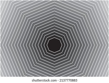 Vector background image using lines, octagons
Round, weave together to form a shape by using gray, white, black colors.
