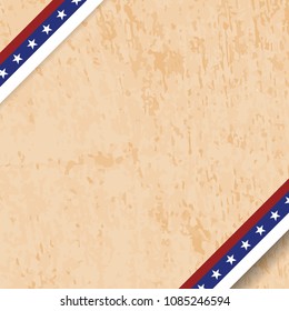 Vector background for independence day of America. Banner