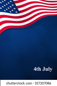 Vector background for Independence Day and other events