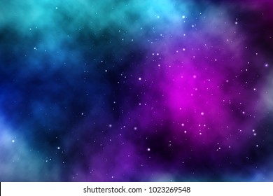 Vector Background Infinite Space Stars Galaxies Stock Vector (Royalty ...