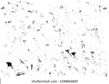 Vector background, ink stains and marks on paper. Abstract hand drawn texture. Overlay illustration over any design to create grungy effect and depth. For posters, banners, retro designs.