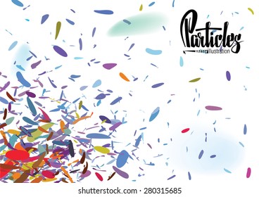 Vector background for a invitation to the party
