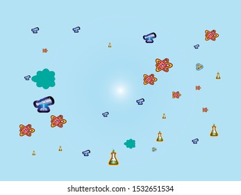 Vector Background.
Vector isolated background in eps 10.
Colorful party vector isolated on color background.