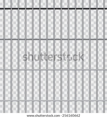 vector background with jail bars