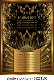 vector background label