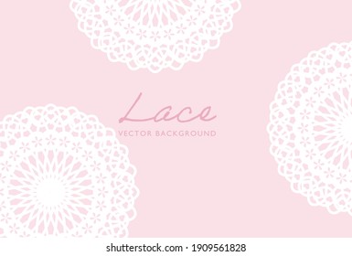 vector background with lace for banners, cards, flyers, social media wallpapers, etc.