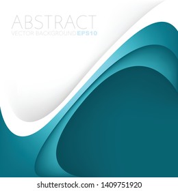 Vector background layer overlap for text on space for deaign