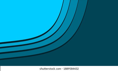 vector background of layers of stacked boards with shaded accents, blue shades, simple and modern
