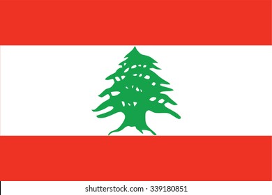 vector background of Lebanon flag