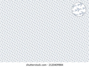 Vector background from lines with a pattern of an airplane.