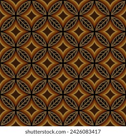 Vector background luxury Indonesian Batik pattern