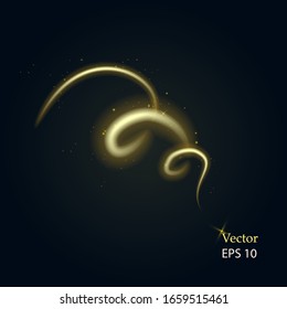 Vector background magic and sorcery, evil and good magic.