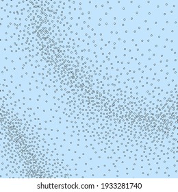 Vector background, many points (circles) forming a wave texture. Background images, decoration, composition creation.