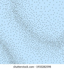 Vector background, many points (circles) forming a wave texture. Background images, decoration, composition creation.