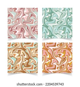 Vector background with marble paper effect. Earthy pastel tones
boho background with waves. Abstract weaves groovy texture.