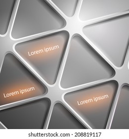 vector background of metal mesh
