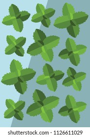 Vector Background Mints