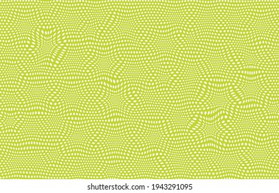 Vector background of modern abstract dynamic dots and art in half tone style with color.