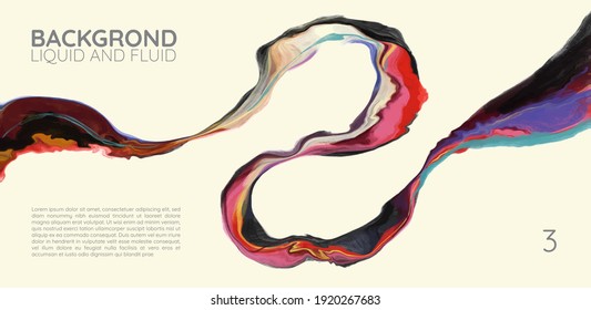 vector background with modern concept of fluid shapes. minimal posters. ideal for banners, web, headers, covers, billboards, brochures, social media, landing pages.