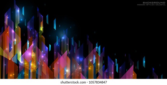 Vector background modern Stylish colorful. 