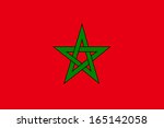 vector background of morocco flag