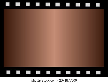 Vector Background With Cliché Motifs Or Film Negatives