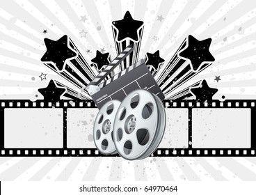 Vector Background For Movie Theme