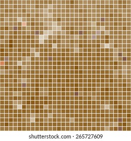 Vector background from multi-colored squares with stroke