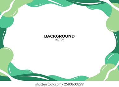 Vector background nature theme for presentation or social media or flyer or banner or HD wallpaper