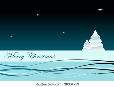 Vector background for new year and for Christmas