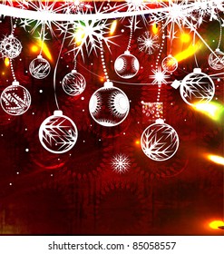 vector background for new year and for christmas element design
