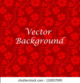 vector background old style flower pattern