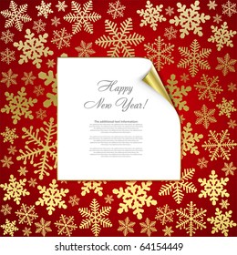 Vector background on the Christmas theme