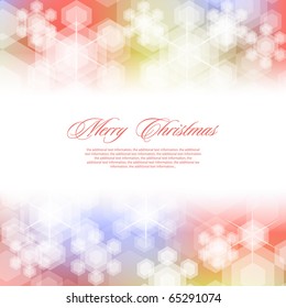 Vector background on the Christmas theme