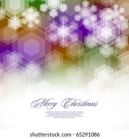 Vector background on the Christmas theme