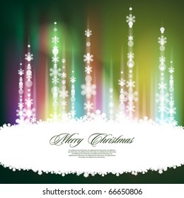 Vector background on the Christmas theme