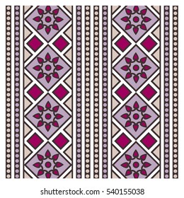Vector background on a stylish and vintage wallpaper
