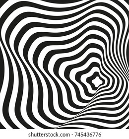 vector background optical illusion