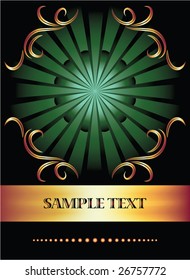 Vector background with ornament for various design artwork