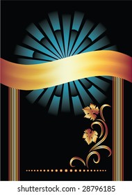 Vector background with ornament for various design artwork