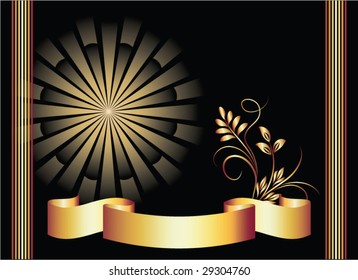 Vector background with ornament for various design artwork